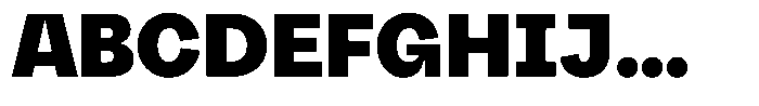 Reeti Black Font UPPERCASE