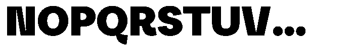Reeti Black Font UPPERCASE