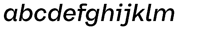 Reeti Demi Bold Italic FONT