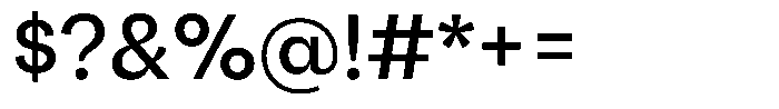 Reeti Demi Bold Font OTHER CHARS