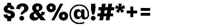 Reeti Extra Bold Font OTHER CHARS