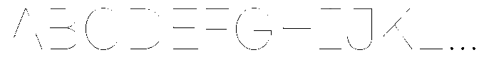 Reeti Hairline Font UPPERCASE