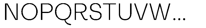 Reeti Light Font UPPERCASE