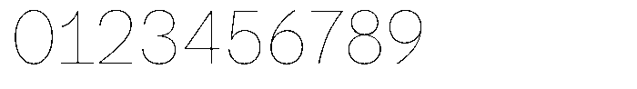 Reeti Ultra Thin Font OTHER CHARS