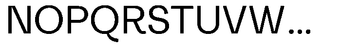 Reeti Variable Regular Font UPPERCASE