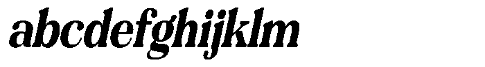 Refagio Black Condensed Italic FONT