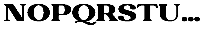 Refagio Black Expanded Font UPPERCASE