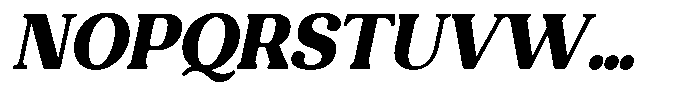 Refagio Black Semi Condensed Italic Font UPPERCASE