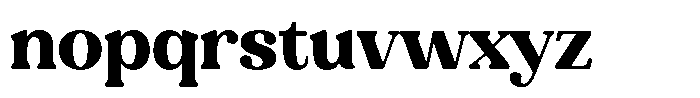 Refagio Black Semi Condensed Font LOWERCASE