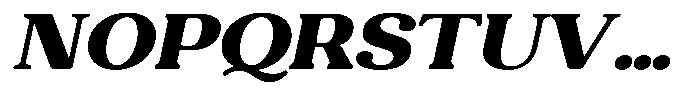 Refagio Black Semi Expanded Italic Font UPPERCASE