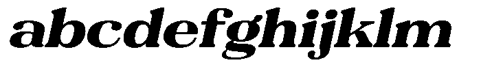 Refagio Black Semi Expanded Italic FONT