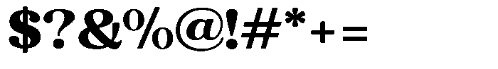 Refagio Black Font OTHER CHARS