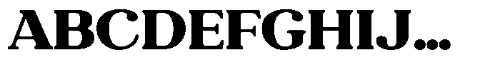Refagio Black Font UPPERCASE