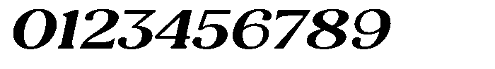 Refagio Bold Expanded Italic Font OTHER CHARS