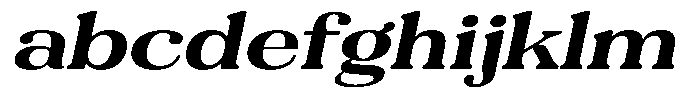 Refagio Bold Expanded Italic FONT