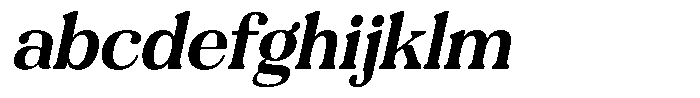 Refagio Bold Semi Condensed Italic FONT