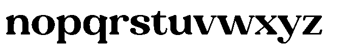 Refagio Bold Font LOWERCASE
