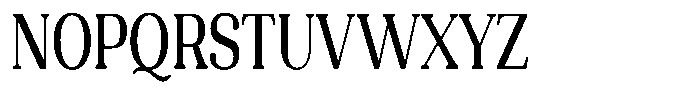 Refagio Condensed Font UPPERCASE