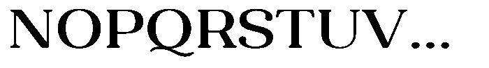 Refagio Expanded Font UPPERCASE