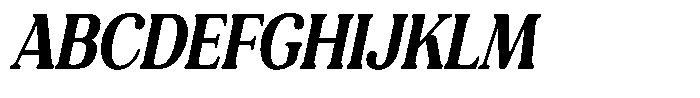 Refagio Extra Bold Condensed Italic Font UPPERCASE
