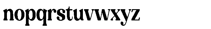Refagio Extra Bold Condensed Font LOWERCASE