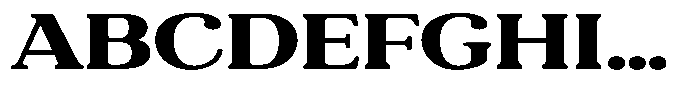 Refagio Extra Bold Expanded Font UPPERCASE