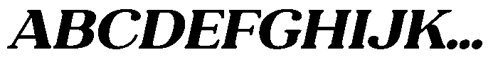 Refagio Extra Bold Italic Font UPPERCASE