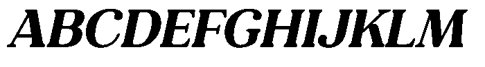 Refagio Extra Bold Semi Condensed Italic Font UPPERCASE