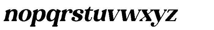 Refagio Extra Bold Semi Condensed Italic Font LOWERCASE