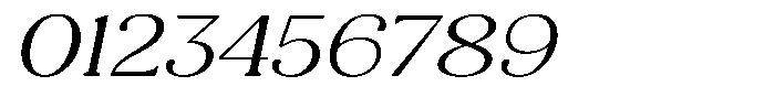 Refagio Extra Light Expanded Italic Font OTHER CHARS