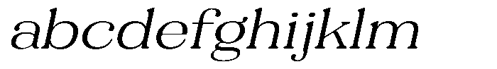 Refagio Extra Light Expanded Italic FONT