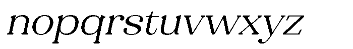Refagio Extra Light Sem Exp Italic Font LOWERCASE