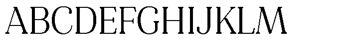 Refagio Extra Light Semi Condensed Font UPPERCASE