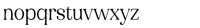 Refagio Extra Light Semi Condensed Font LOWERCASE