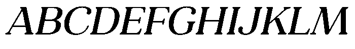 Refagio Italic Font UPPERCASE