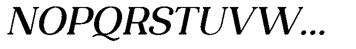 Refagio Italic Font UPPERCASE
