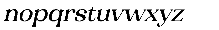 Refagio Italic Font LOWERCASE