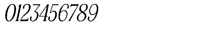 Refagio Light Condensed Italic Font OTHER CHARS