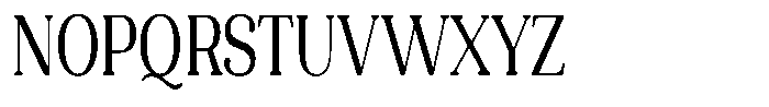 Refagio Light Condensed Font UPPERCASE
