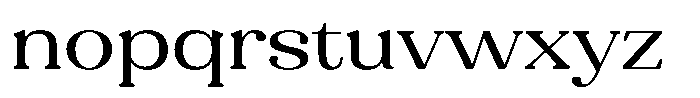 Refagio Light Expanded Font LOWERCASE