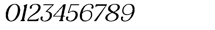 Refagio Light Italic Font OTHER CHARS