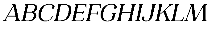 Refagio Light Italic Font UPPERCASE