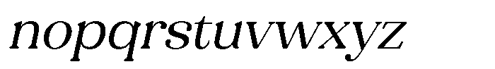 Refagio Light Italic Font LOWERCASE