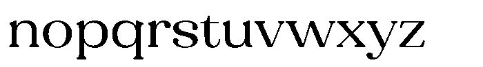 Refagio Light Semi Expanded Font LOWERCASE