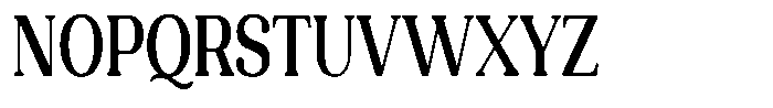 Refagio Medium Condensed Font UPPERCASE