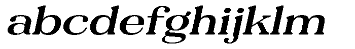 Refagio Medium Expanded Italic FONT