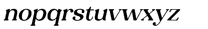 Refagio Medium Italic Font LOWERCASE