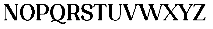 Refagio Medium Semi Condensed Font UPPERCASE