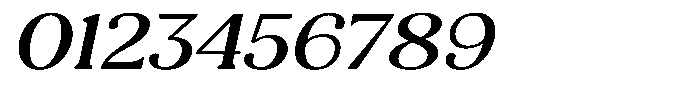 Refagio Medium Semi Expanded Italic Font OTHER CHARS
