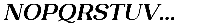 Refagio Medium Semi Expanded Italic Font UPPERCASE